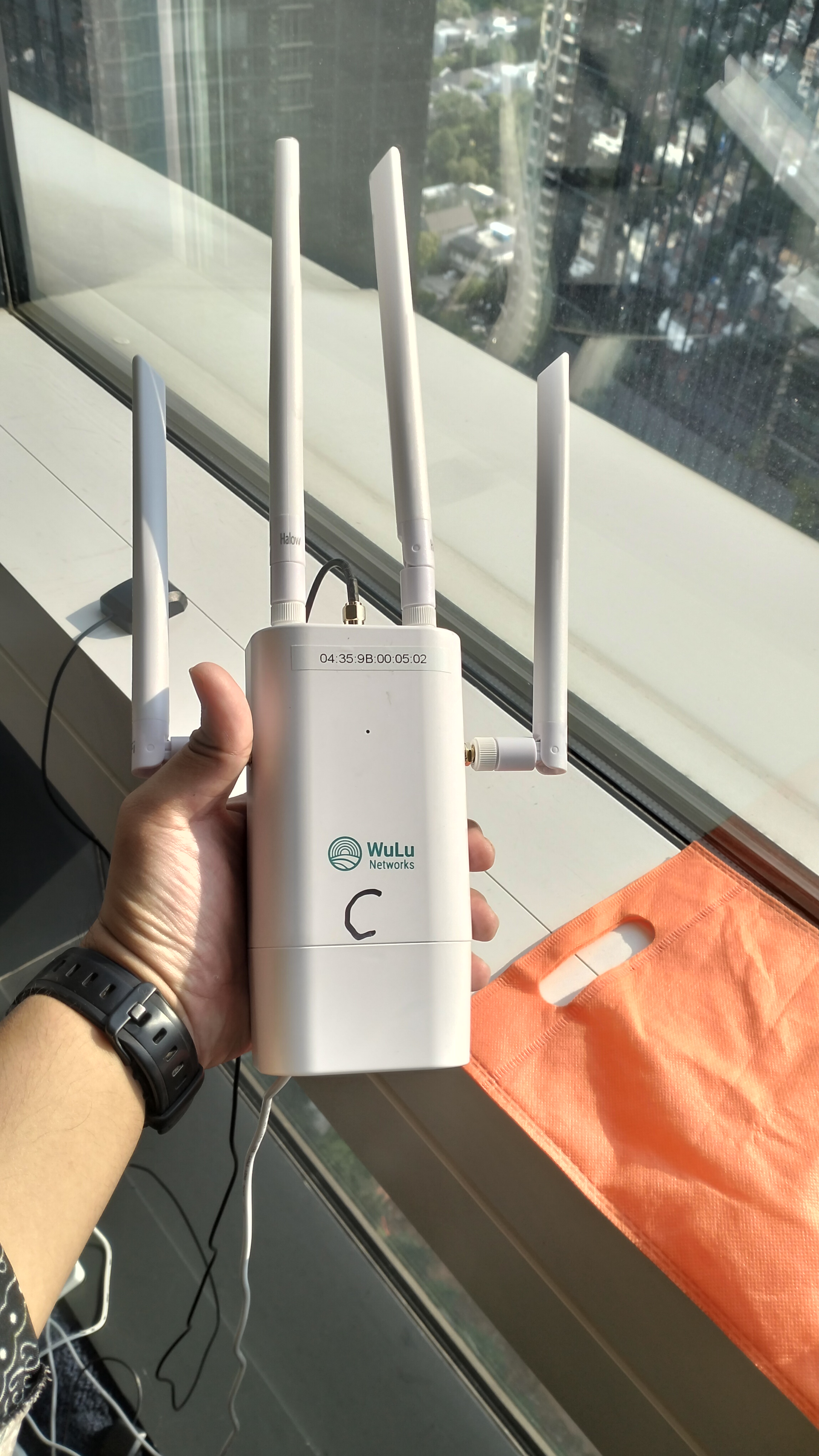 Test WiFi Halow with Morse Micro